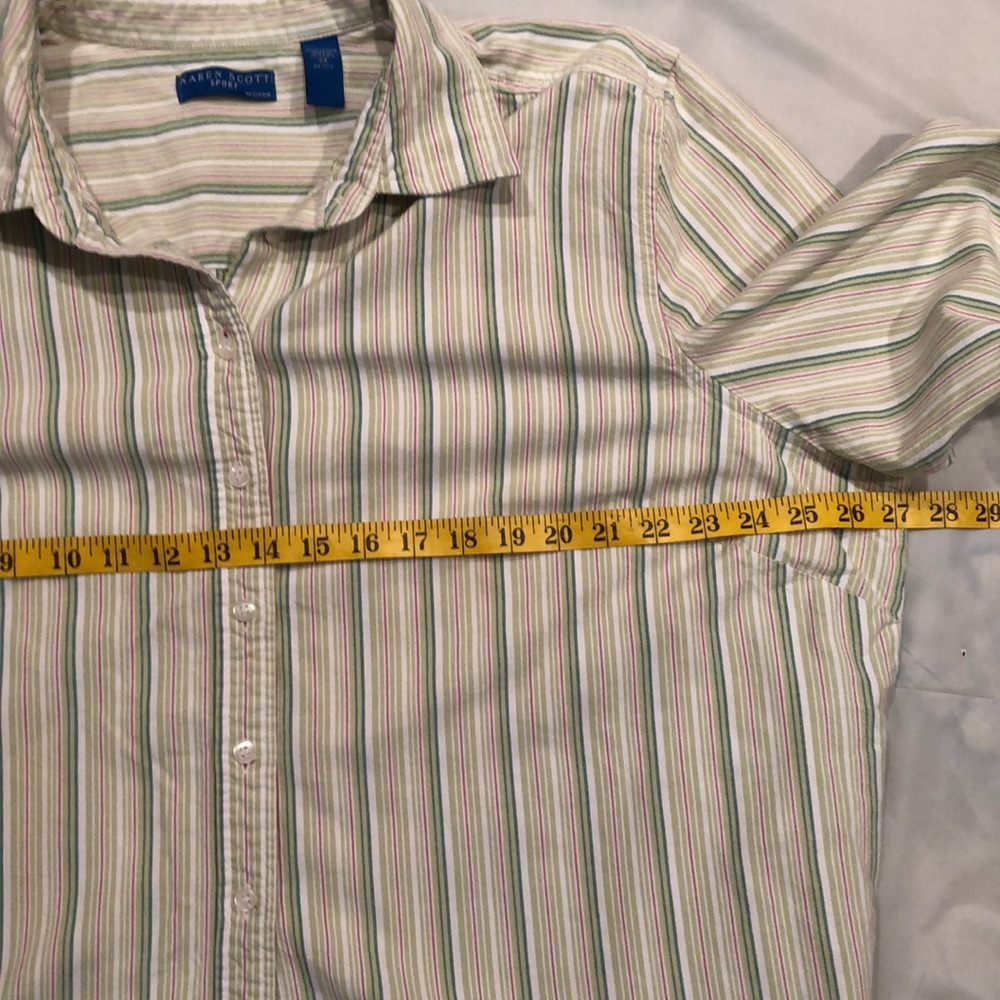 Karen Scott Shirt.  Size 3X - Picture 10 of 15